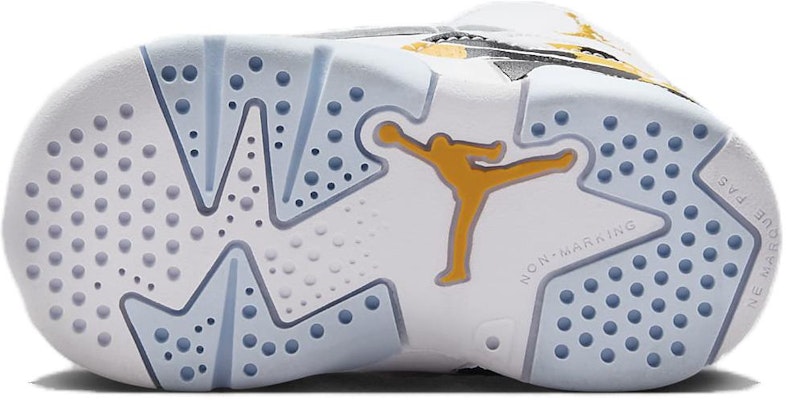 (Toddler) Air Jordan Jumpman MVP White Black Yellow Ochre DZ5576-107 Details for (Toddler) Air Jordan Jumpman MVP White Black Yellow Ochre DZ5576-107