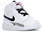 Shop (TD) Air Jordan Legacy 312 'Blanco Negro Espuma Rosa' AT4055-106