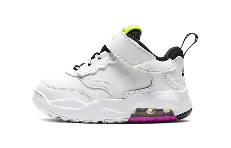 (Toddler) Air Jordan Max 200 Sports Shoes White/Black/Purple CU1061-102