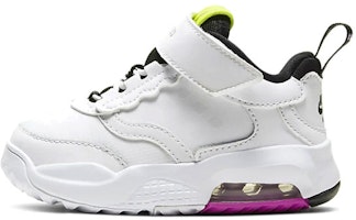 (Toddler) Air Jordan Max 200 Sports Shoes White/Black/Purple CU1061-102 (Toddler) Air Jordan Max 200 Sports Shoes White/Black/Purple CU1061-102