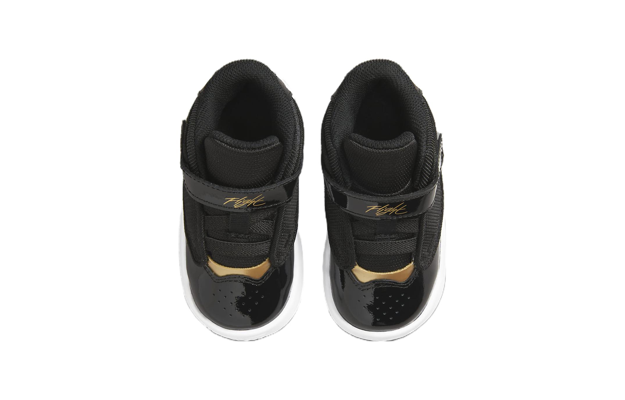 Shop (TD) Air Jordan Max Aura 4 ''Noir Or'' DQ8402-007