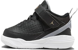 (Toddler) Air Jordan Max Aura 5 'Black Metallic Gold' DZ4355-017 (Toddler) Air Jordan Max Aura 5 'Black Metallic Gold' DZ4355-017