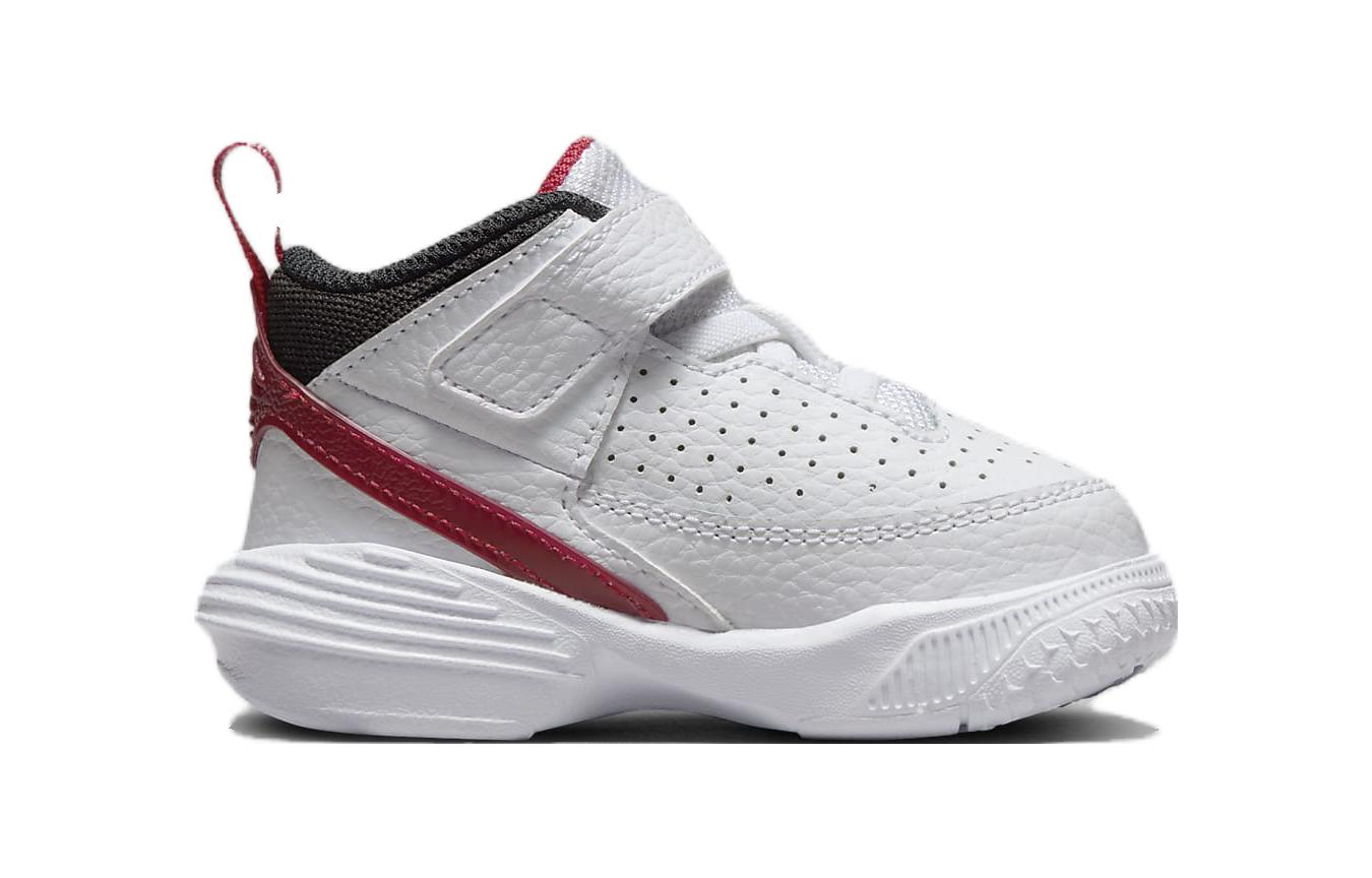 Order (TD) Air Jordan Max Aura 5 ''Wit Varsity Rood'' DZ4355-101