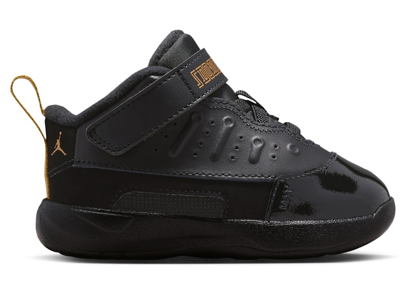 (Toddler) Air Jordan Max Aura 7 Black Metallic Gold HQ2088-007