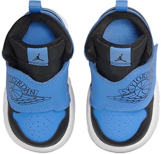 TD嬰幼兒 Air Jordan 1 Sky 復古籃球鞋 藍黑色 Shop TD嬰幼兒 Air Jordan 1 Sky 復古籃球鞋 藍黑色