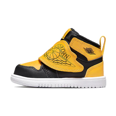 (TD) Jordan Sky 1 Black White University Gold