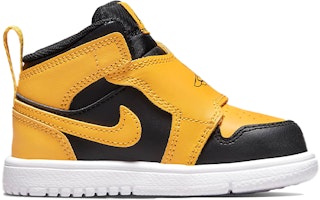 【TD嬰幼兒】Air Sky Jordan 1 復古籃球鞋 黃黑色 Order 【TD嬰幼兒】Air Sky Jordan 1 復古籃球鞋 黃黑色