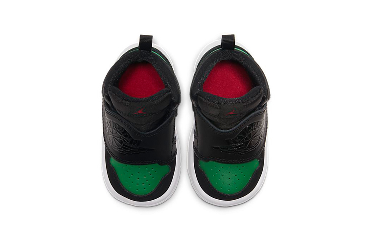 Lookbook (TD) Air Jordan Sky 1 Hijau Cemara Hitam BQ7196-003