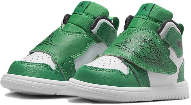 (Toddler) Air Jordan Sky Jordan 1 'Lucky Green' BQ7196-301 Lookbook (Toddler) Air Jordan Sky Jordan 1 'Lucky Green' BQ7196-301