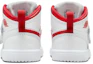 Shop (TD) Air Jordan Sky 1 ''Blanc Rouge Varsity'' BQ7196-103