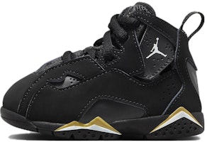 (Toddler) Air Jordan True Flight 2023 'Black Metallic Gold' 343797-017 (Toddler) Air Jordan True Flight 2023 'Black Metallic Gold' 343797-017