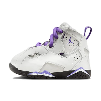 (TD) Jordan True Flight 'Base Grey Purple Venom'