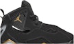 Order (TD) Air Jordan True Flight 'Hitam Emas Metalik' 343797-070