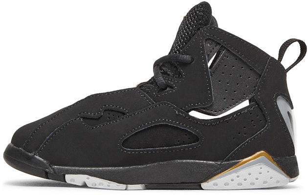 (Toddler) Air Jordan True Flight 'Black Metallic Gold' 343797-070 Lookbook (Toddler) Air Jordan True Flight 'Black Metallic Gold' 343797-070
