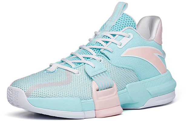 (TD) Anta 1 Squeaky Basketbalschoenen Professioneel ''Sky Blue Pink'' 112221618-3 Lookbook (TD) Anta 1 Squeaky Basketbalschoenen Professioneel ''Sky Blue Pink'' 112221618-3