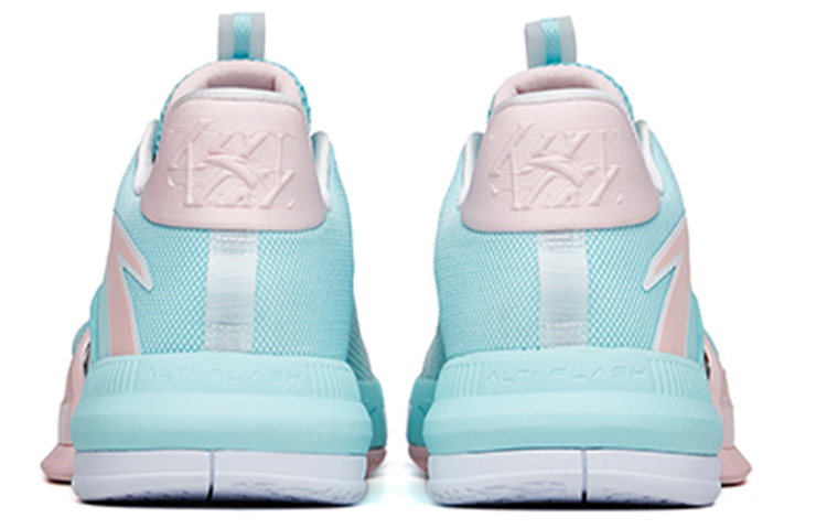 Shop (TD) Anta 1 Squeaky Basketbalschoenen Professioneel ''Sky Blue Pink'' 112221618-3