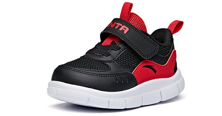 (Toddler) Anta 'Black Red' A332130009-3 Order (Toddler) Anta 'Black Red' A332130009-3