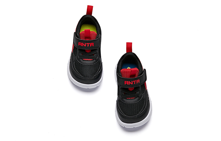Lookbook (Toddler) Anta 'Black Red' A332130009-3