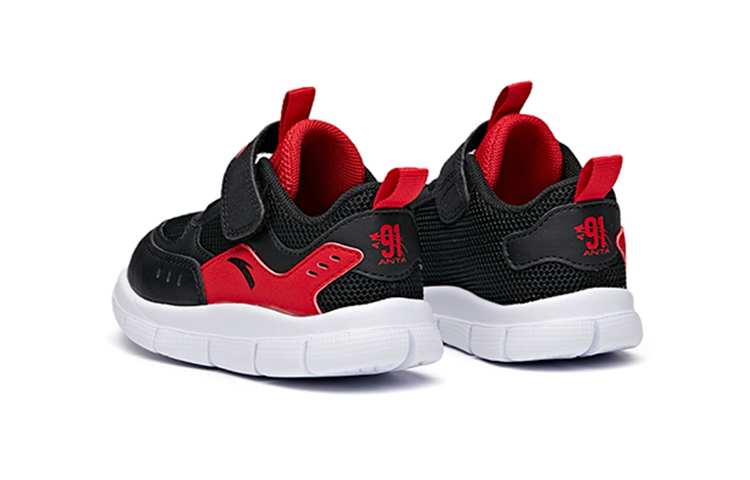 Shop (Toddler) Anta 'Black Red' A332130009-3