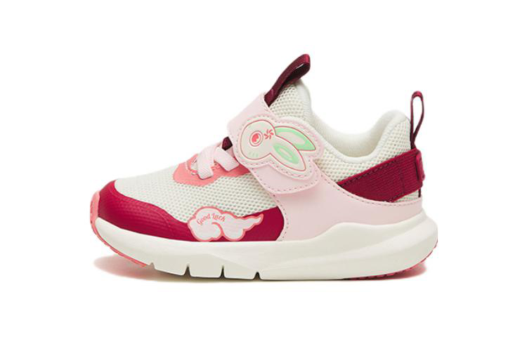 (Toddler) Anta 'Rabbit Leap White Red Pink' A322310002-3