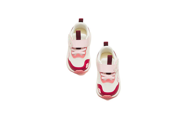Lookbook (Toddler) Anta 'Rabbit Leap White Red Pink' A322310002-3