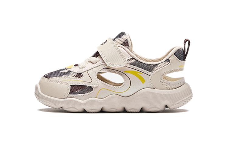 (Toddler) Anta Baby Walking Sandals 'Beige Grey Yellow' A312420010-1