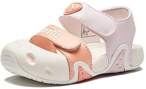 (TD) 安踏婴儿学步凉鞋‘白粉橙’ 322420071-3 Order (TD) 安踏婴儿学步凉鞋‘白粉橙’ 322420071-3