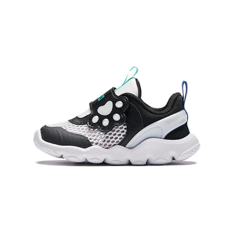 (Toddler) Anta Baby Walking Shoes 'White Black Teal' A312420021-1