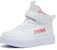 (Toddler) Anta High-Top 'White Red' 312240013-3