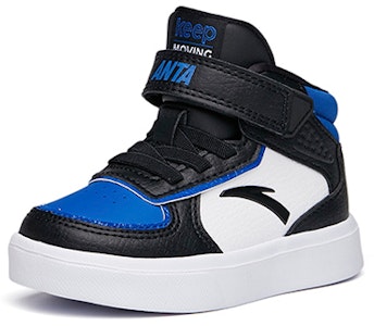 (TD) Anta High-Top Kasual ''Hitam Biru Putih'' A33033806H-8 Order (TD) Anta High-Top Kasual ''Hitam Biru Putih'' A33033806H-8