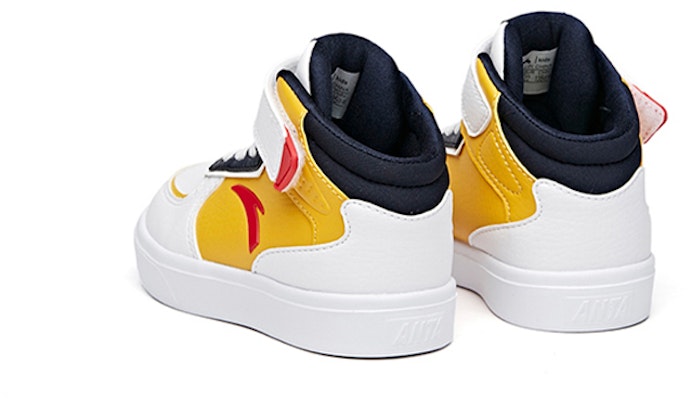 (Toddler) Anta High-Top Casual 'White Yellow Black' A33033806H-3 Shop (Toddler) Anta High-Top Casual 'White Yellow Black' A33033806H-3
