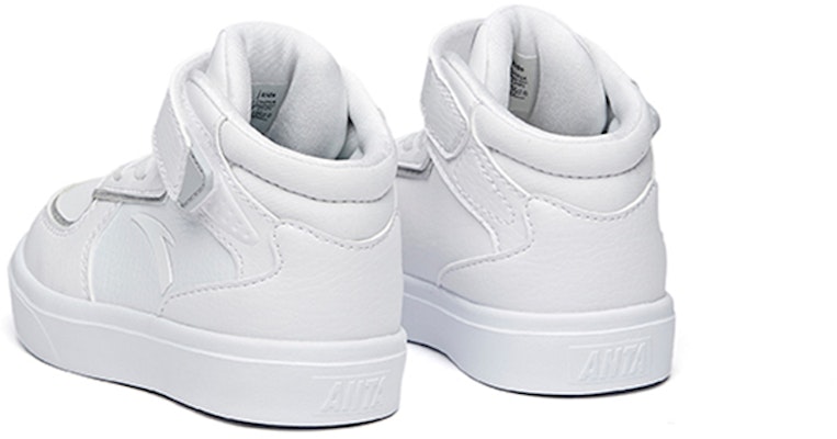 (Toddler) Anta High-Top Casual Sneakers 'White' A33033806H-1 Shop (Toddler) Anta High-Top Casual Sneakers 'White' A33033806H-1