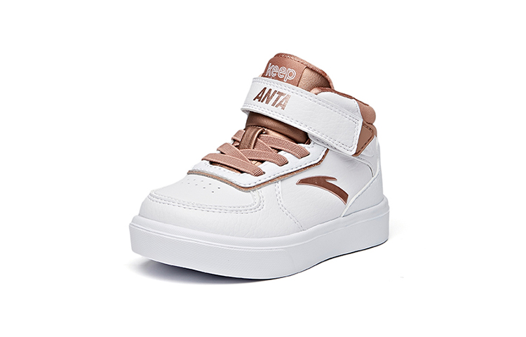 (TD) Anta High-Top Casual Sneakers 'White Gold' 圖 2
