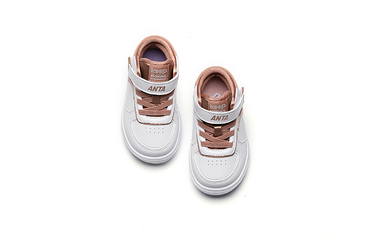 (TD) Anta High-Top Casual Sneakers 'White Gold' 圖 3