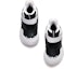 Shop (Toddler) Anta High-Top Sneakers 'Black and White Fleece-lined' A332140096A-3