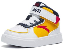 (TD) Anta Zapatillas Casuales Altas con Velcro 'Blanco Amarillo Negro' A312240031-1 Order (TD) Anta Zapatillas Casuales Altas con Velcro 'Blanco Amarillo Negro' A312240031-1