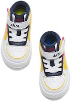 (TD) Anta Zapatillas Casuales Altas con Velcro 'Blanco Amarillo Negro' A312240031-1 Lookbook (TD) Anta Zapatillas Casuales Altas con Velcro 'Blanco Amarillo Negro' A312240031-1