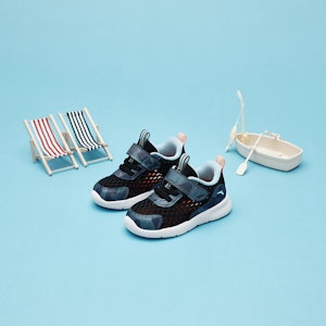 (TD) 안타 로우탑 러닝 스니커즈 '블랙 블루' 312220010A-1 Details for (TD) 안타 로우탑 러닝 스니커즈 '블랙 블루' 312220010A-1