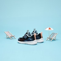 (TD) 安踏低筒跑步運動鞋 '黑藍色' 312220010A-1 2