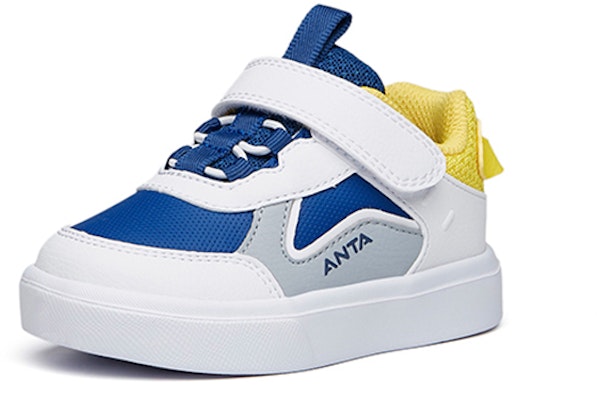 (TD) Anta Low-Top Velcro 'Blanco Azul' A312140015A-2 Order (TD) Anta Low-Top Velcro 'Blanco Azul' A312140015A-2