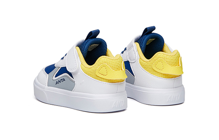 Shop (TD) アンタ ロートップ ベルクロ 'ホワイト ブルー' A312140015A-2