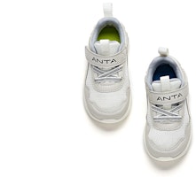 (TD) 安踏低筒魔術貼跑鞋『白灰色』 A332113811A-3 Lookbook (TD) 安踏低筒魔術貼跑鞋『白灰色』 A332113811A-3