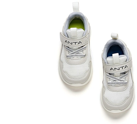 (TD) 안타 로우탑 벨크로 러닝화 '화이트 그레이' A332113811A-3 Lookbook (TD) 안타 로우탑 벨크로 러닝화 '화이트 그레이' A332113811A-3