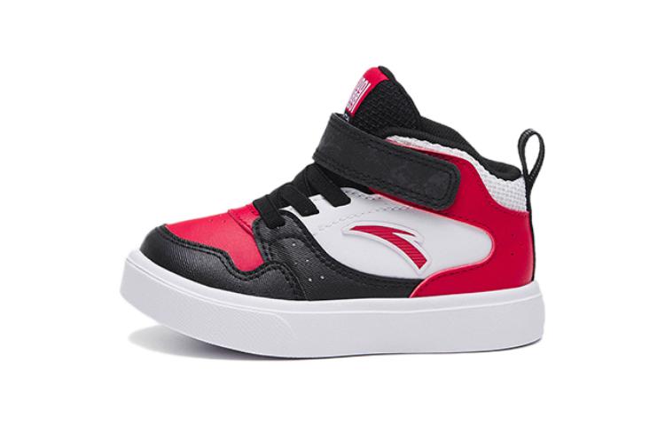 (Toddler) Anta Mid-Top Walking Shoes 'Red Black White' 312310031-2