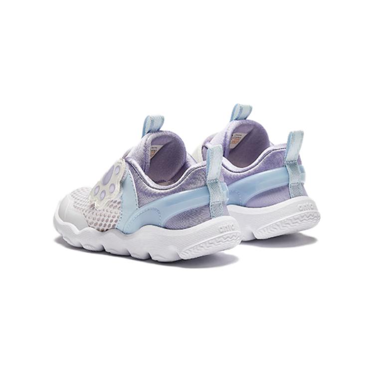 (TD) Anta Running Series Sneakers Velcro 'White Purple Blue' 圖 3