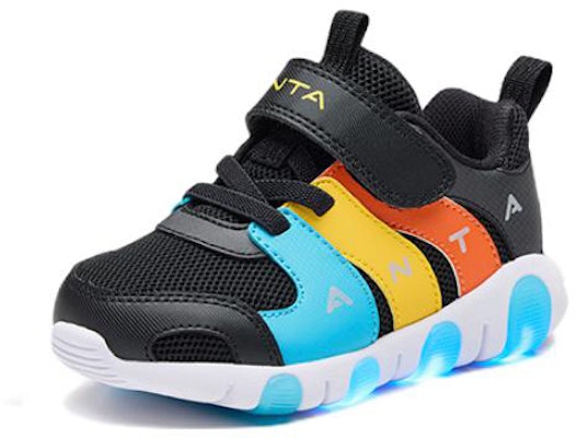 (Toddler) Anta Running Shoe 'Caterpillar Black Blue Red' 312230011-1 Order (Toddler) Anta Running Shoe 'Caterpillar Black Blue Red' 312230011-1