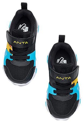 (Toddler) Anta Running Shoe 'Caterpillar Black Blue Red' 312230011-1 Lookbook (Toddler) Anta Running Shoe 'Caterpillar Black Blue Red' 312230011-1