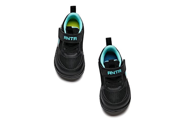 Lookbook (TD) 安踏运动鞋‘黑绿’ A332130009A-4