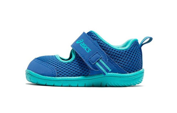 (Toddler) ASICS Amphibian Baby 2 Running Shoes Blue TUS118-401