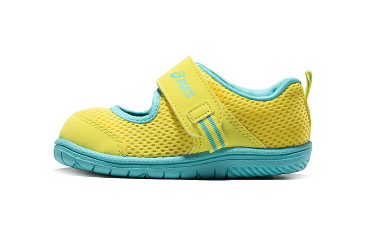 (Toddler) ASICS Amphibian Baby SR 2 Running Shoes Yellow TUS118-750